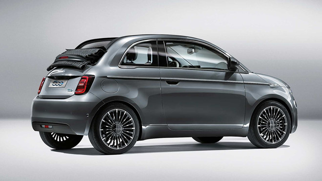 Fiat 500e sở hữu hệ thống đèn trước - sau công nghệ đèn LED